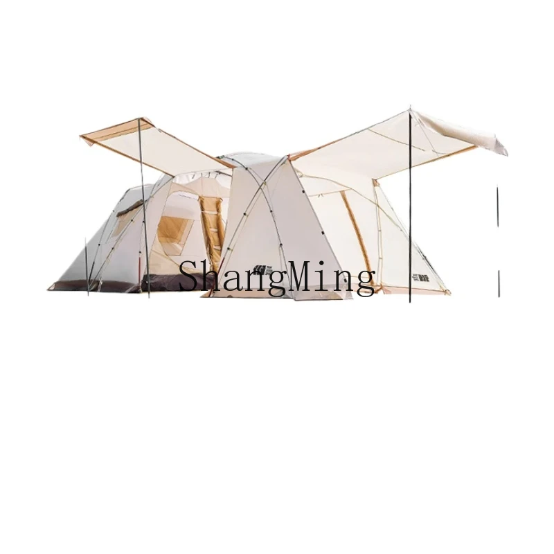 ZYH outdoor camping overnight two rooms and one hall thickened rainproof canopy camping equipment full set
ZYH outdoor camping overnight two rooms and one hall thickened rainproof canopy camping equipment full set