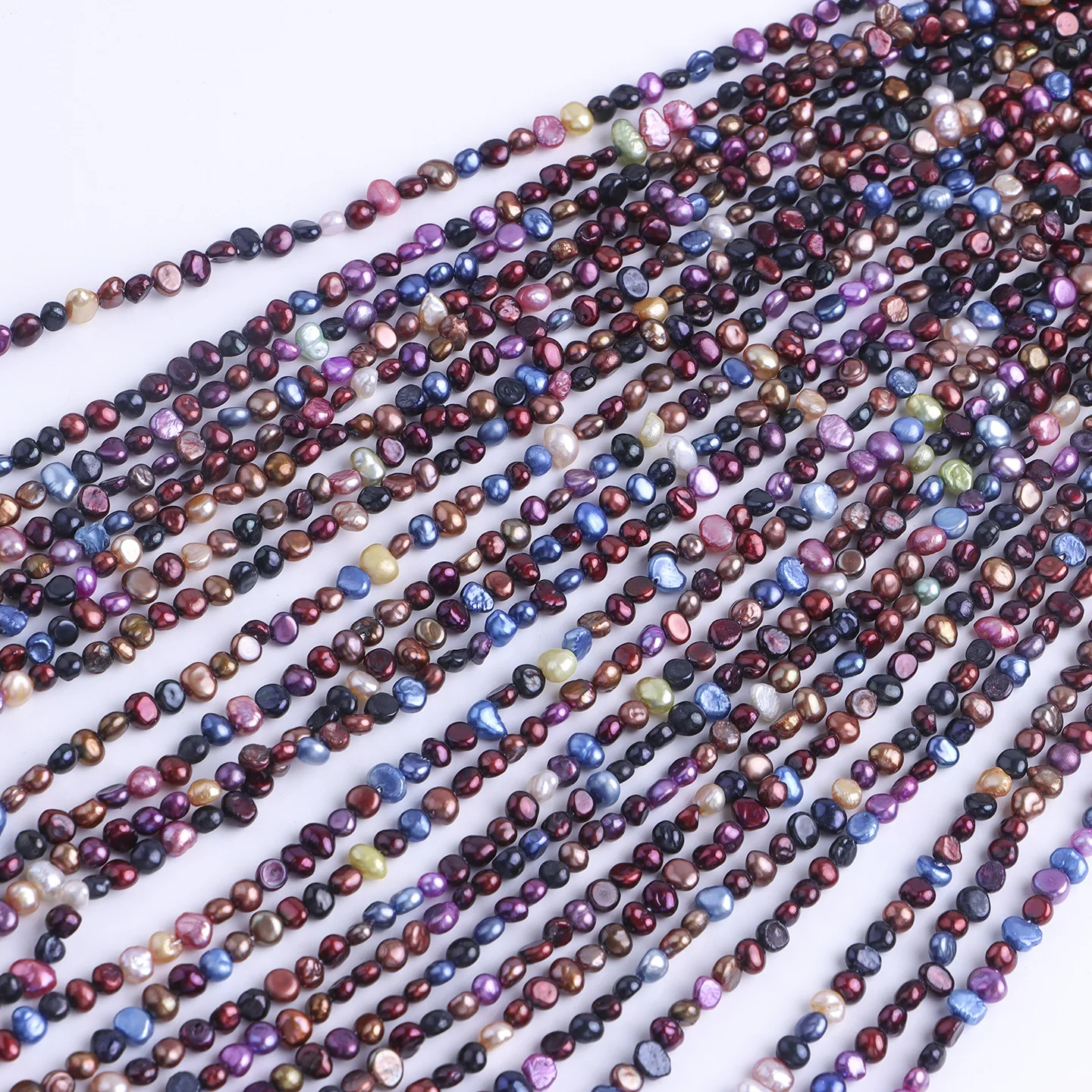 Maillard Color Natural Freshwater Pearl 2-3mm Mini Mixed Color Small Two-sided Light DIY Material
Maillard Color Natural Freshwater Pearl 2-3mm Mini Mixed Color Small Two-sided Light DIY Material