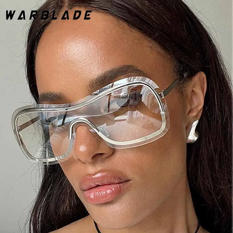 Fashion One Piece Sunglasses Women New Luxury Punk Designer Y2k Sun Glasses Outdoor Sports Windproof Goggles Unisex UV400 Очки 
Fashion One Piece Sunglasses Women New Luxury Punk Designer Y2k Sun Glasses Outdoor Sports Windproof Goggles Unisex UV400 Очки