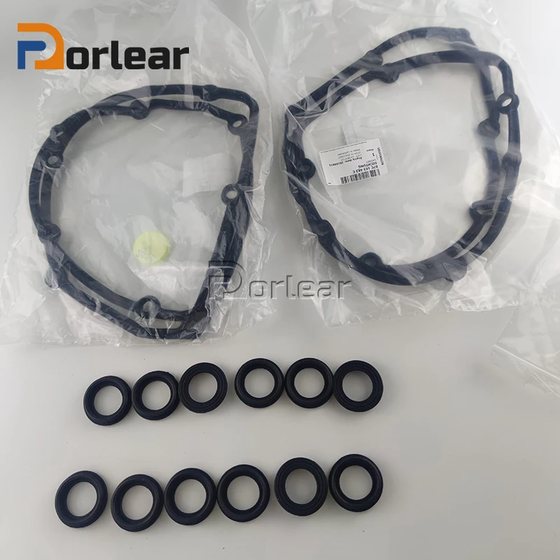 Valve Cover Gasket For Bentley Continental GT Flying Spur 07C103483C 07C103484C
Valve Cover Gasket For Bentley Continental GT Flying Spur 07C103483C 07C103484C
