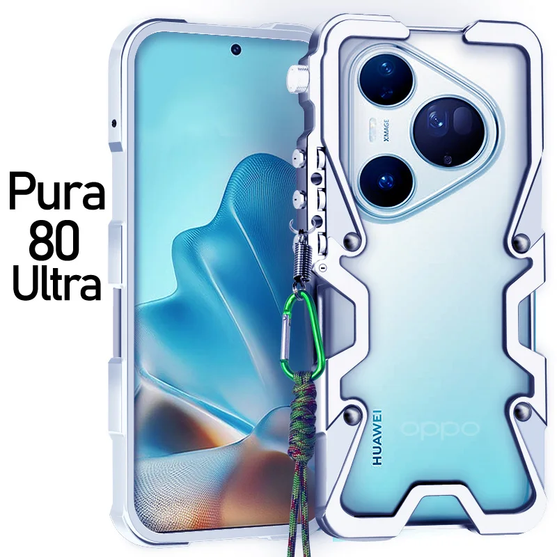 Сверхмощный противоударный чехол с металлическим каркасом для Huawei Pura 80 Ultra 80 70 Pro Plus + алюминиевый бампер, задний чехол для телефона
Сверхмощный противоударный чехол с металлическим каркасом для Huawei Pura 80 Ultra 80 70 Pro Plus + алюминиевый бампер, задний чехол для телефона