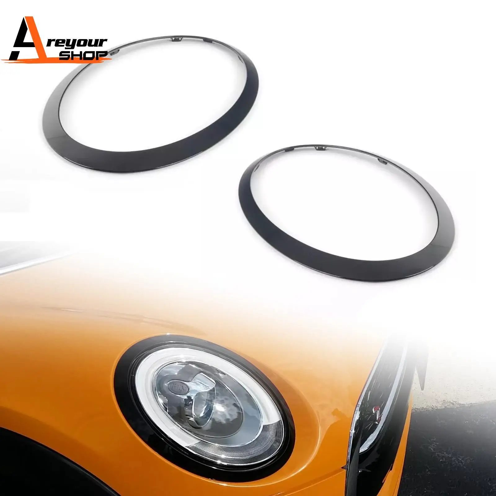 2 шт. глянцевая черная накладка на фару для Mini Cooper F55 F56 F57 2014 2015 2016 2017 2018 2019 2020 2021
2 шт. глянцевая черная накладка на фару для Mini Cooper F55 F56 F57 2014 2015 2016 2017 2018 2019 2020 2021
