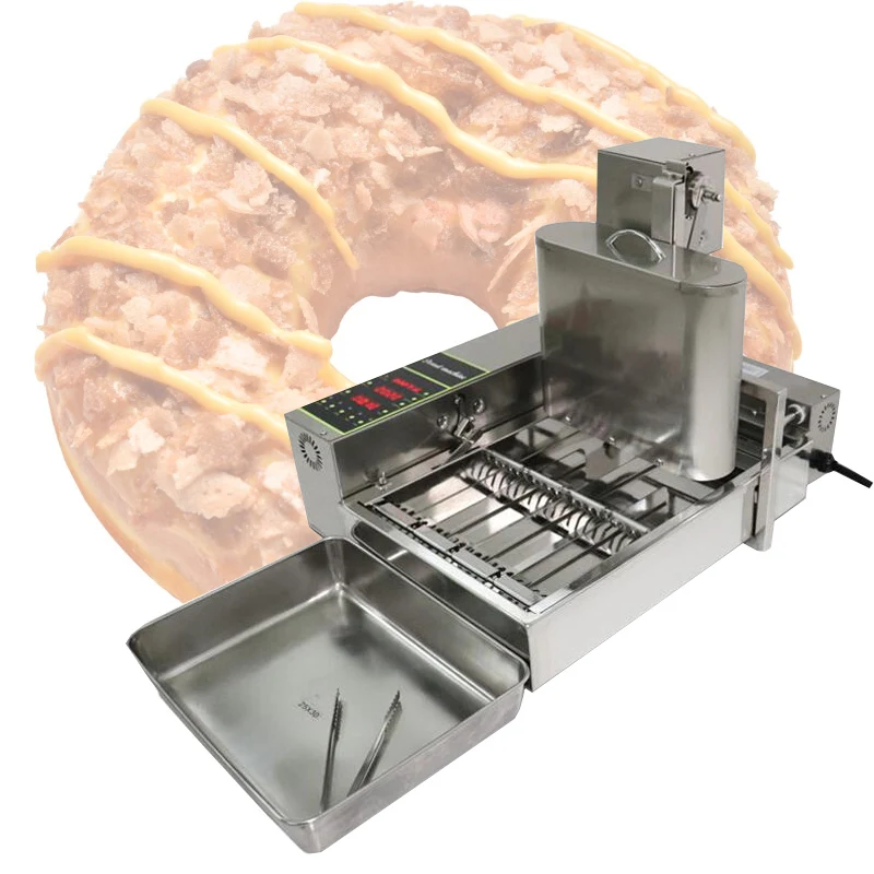 Mini Donut Making Machine Stainless Steel Mini 4 Rows Fried Donut Machine 220V/110V Food Processor
Mini Donut Making Machine Stainless Steel Mini 4 Rows Fried Donut Machine 220V/110V Food Processor