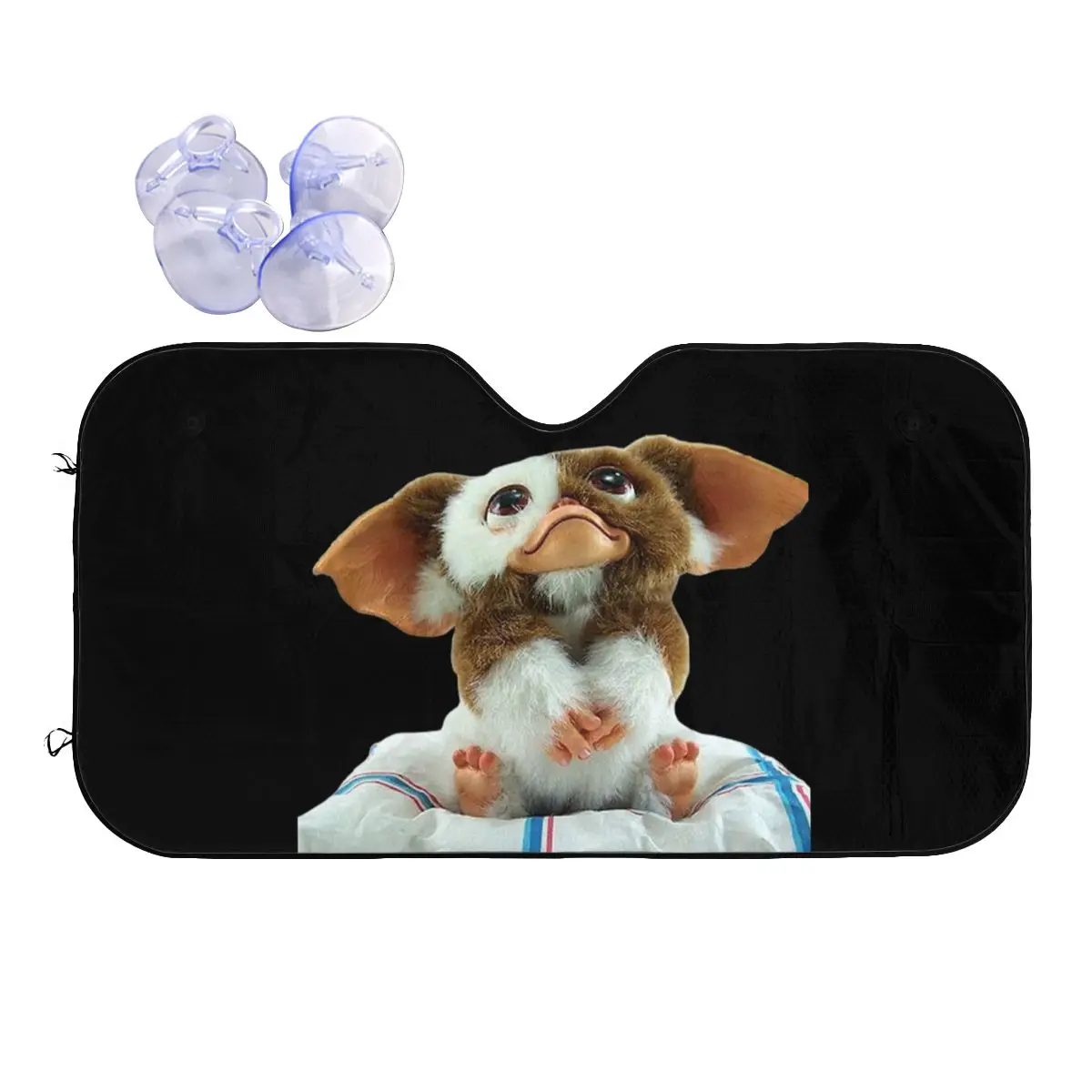 Солнцезащитный козырек Gremlins Gizmo в стиле 80-х годов, ветрозащитный козырек Mogwai, научная фантастика, Складное Лобовое стекло автомобиля, 76x140 см, солнцезащитный козырек, автомобильные чехлы
Солнцезащитный козырек Gremlins Gizmo в стиле 80-х годов, ветрозащитный козырек Mogwai, научная фантастика, Складное Лобовое стекло автомобиля, 76x140 см, солнцезащитный козырек, автомобильные чехлы