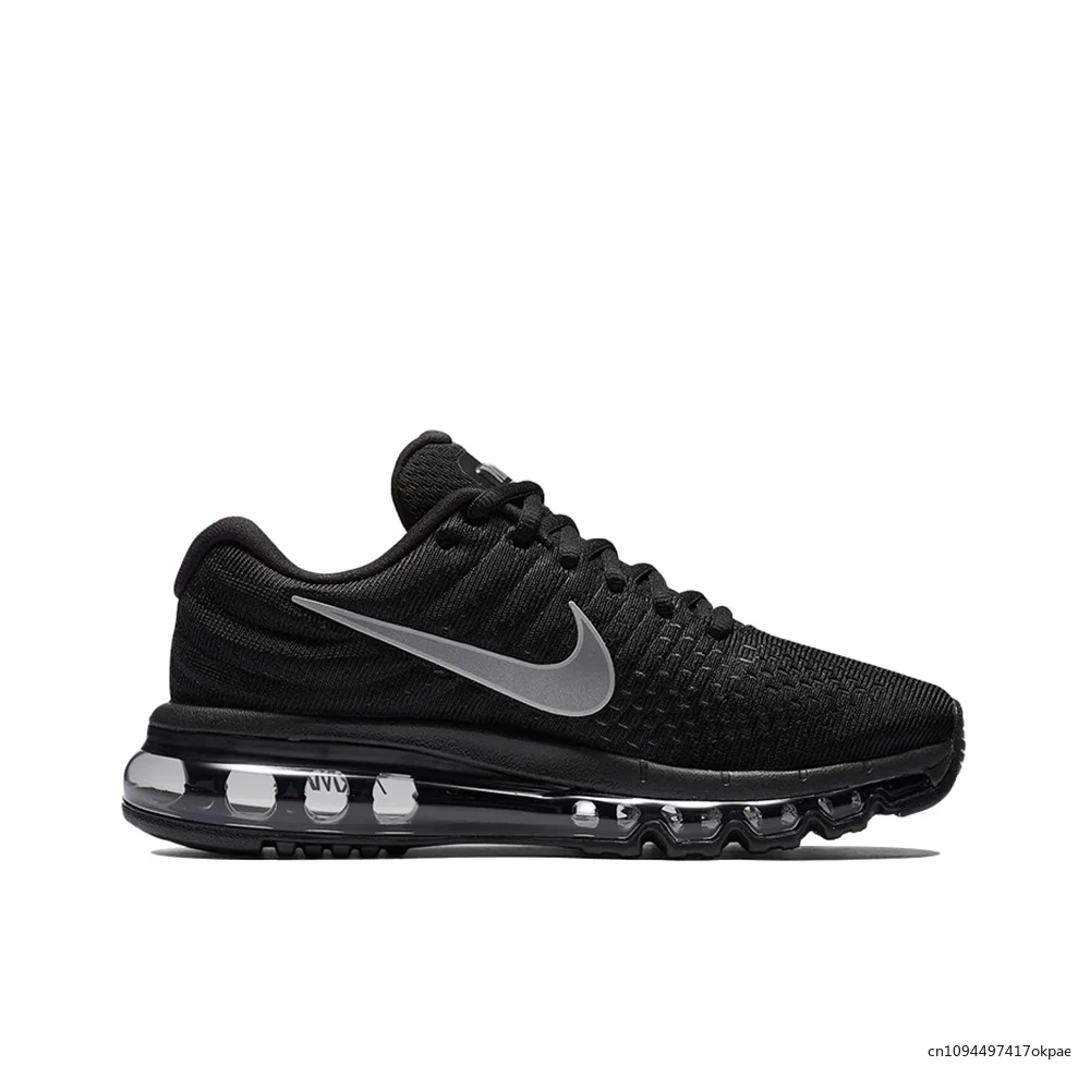 Nike Air Max 2017, женские и мужские кроссовки из карбоновой черной, серый, нескользящие, износостойкие, дышащие, тканевые, 849560-001
Nike Air Max 2017, женские и мужские кроссовки из карбоновой черной, серый, нескользящие, износостойкие, дышащие, тканевые, 849560-001