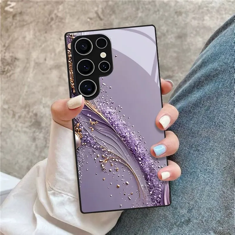 Purple Gradient Pattern Phone Case, Suitable for Samsung Galaxy S26/S25/S24/S23/S22/S21 ,other models Drop-Proof Tempered Glass
Purple Gradient Pattern Phone Case, Suitable for Samsung Galaxy S26/S25/S24/S23/S22/S21 ,other models Drop-Proof Tempered Glass