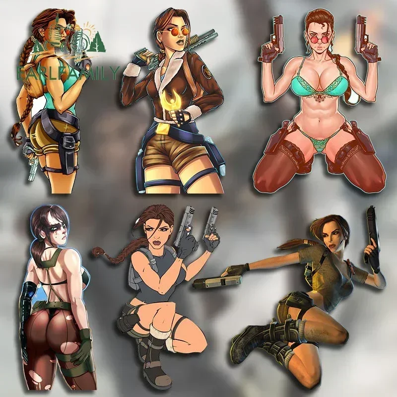 EARLFAMILY 13cm for Lara Croft Vinyl Car Sticker Air Conditioner JDM Decal Car Accessories Personality Creative Windshield Decor
EARLFAMILY 13cm for Lara Croft Vinyl Car Sticker Air Conditioner JDM Decal Car Accessories Personality Creative Windshield Decor