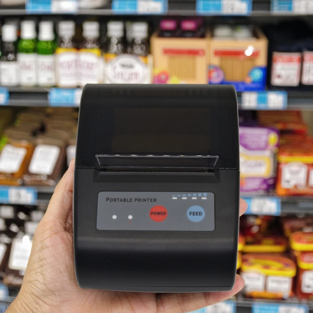 Портативный мини-термопринтер Imprimante Thermique 58 мм, портативная машина для печати чеков с Bluetooth и USB-подключением 
Портативный мини-термопринтер Imprimante Thermique 58 мм, портативная машина для печати чеков с Bluetooth и USB-подключением