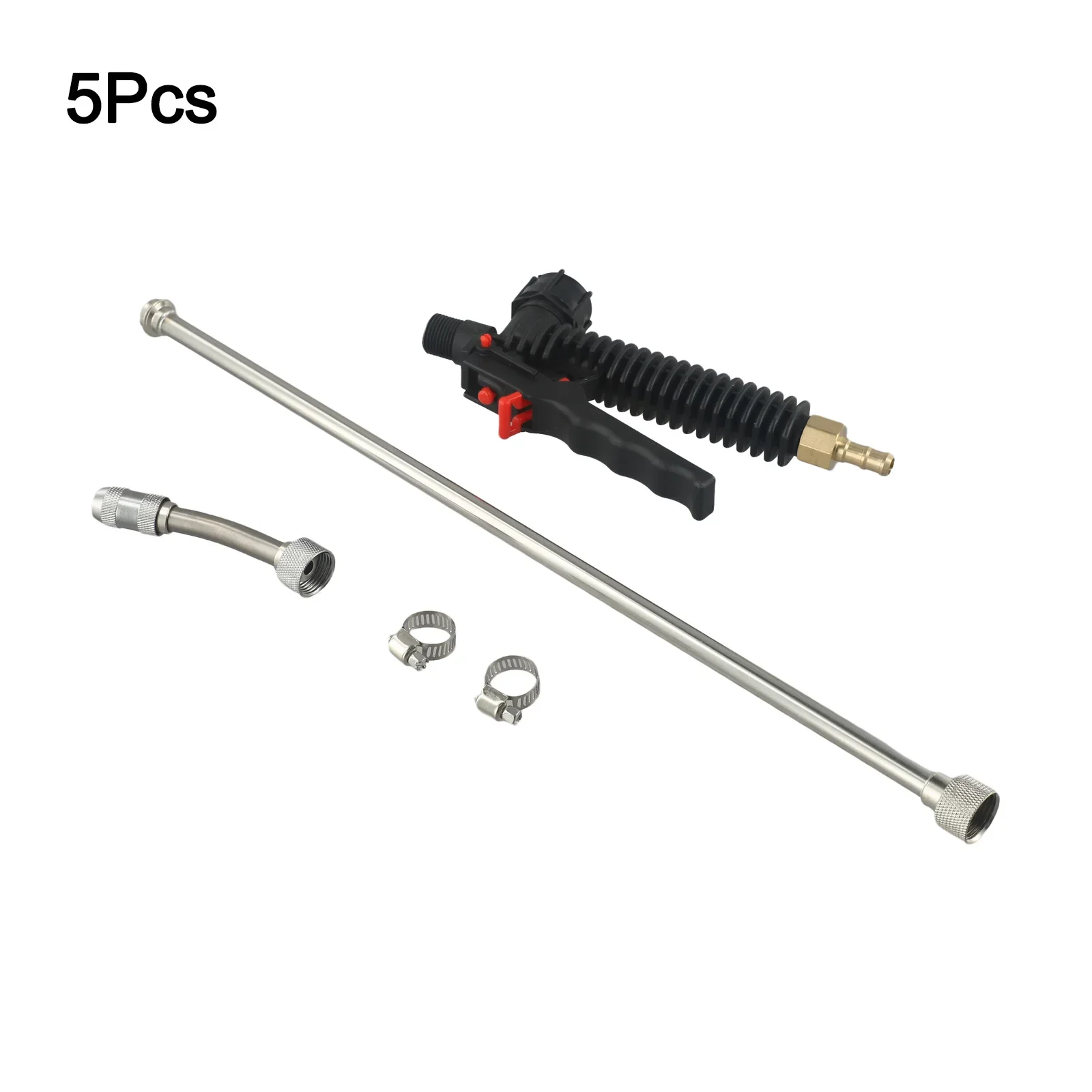 29 Inch Stainless Steel Replacement Sprayer Wand With Brass Barb And Adjustable Nozzle Lockable Lever For Garden Or Car Cleaning
29 Inch Stainless Steel Replacement Sprayer Wand With Brass Barb And Adjustable Nozzle Lockable Lever For Garden Or Car Cleaning