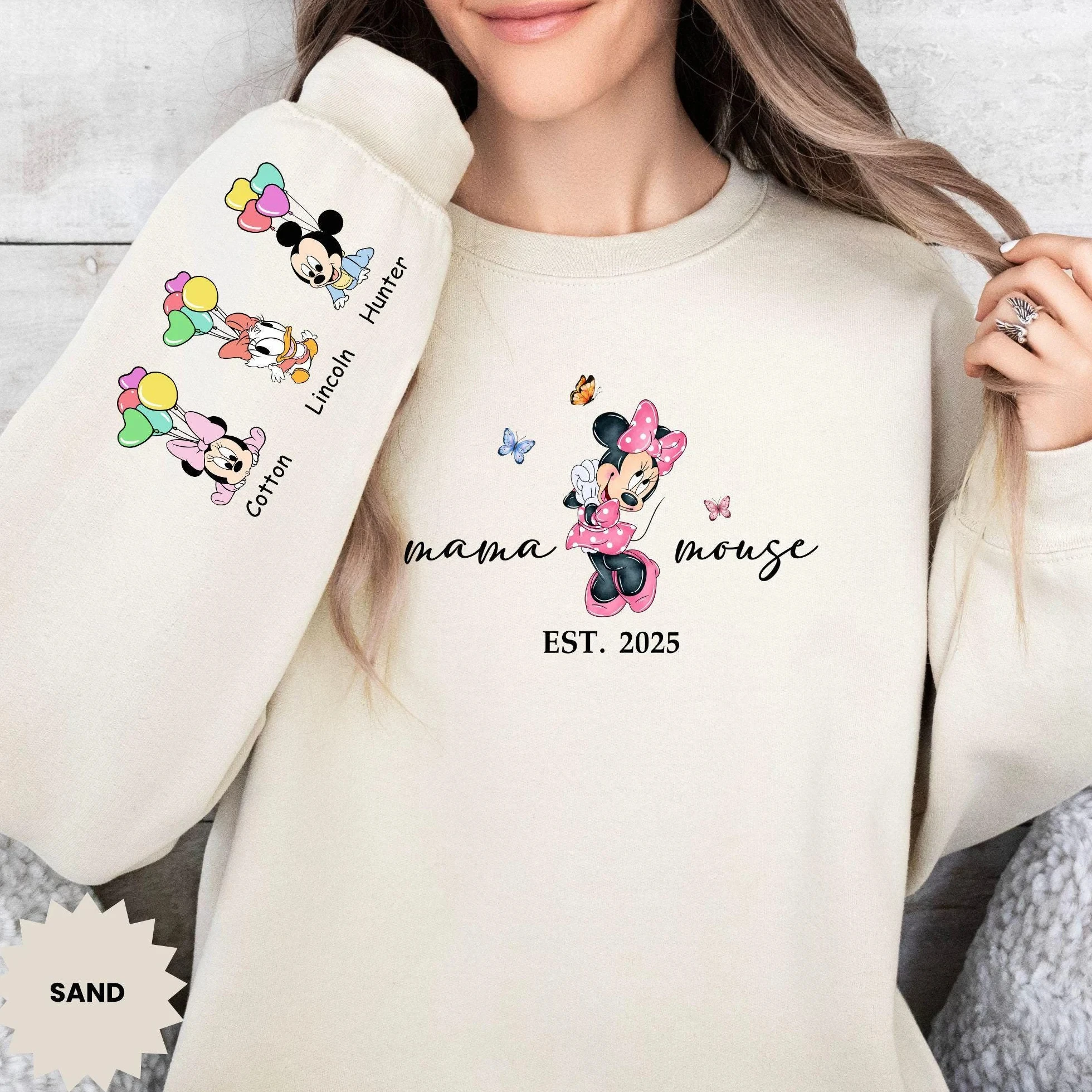Толстовка для мамы и мыши, толстовка для мамы Disney, персонализированная толстовка с капюшоном для новой мамы, подарок на день матери, рубашка для мамы Минни
Толстовка для мамы и мыши, толстовка для мамы Disney, персонализированная толстовка с капюшоном для новой мамы, подарок на день матери, рубашка для мамы Минни