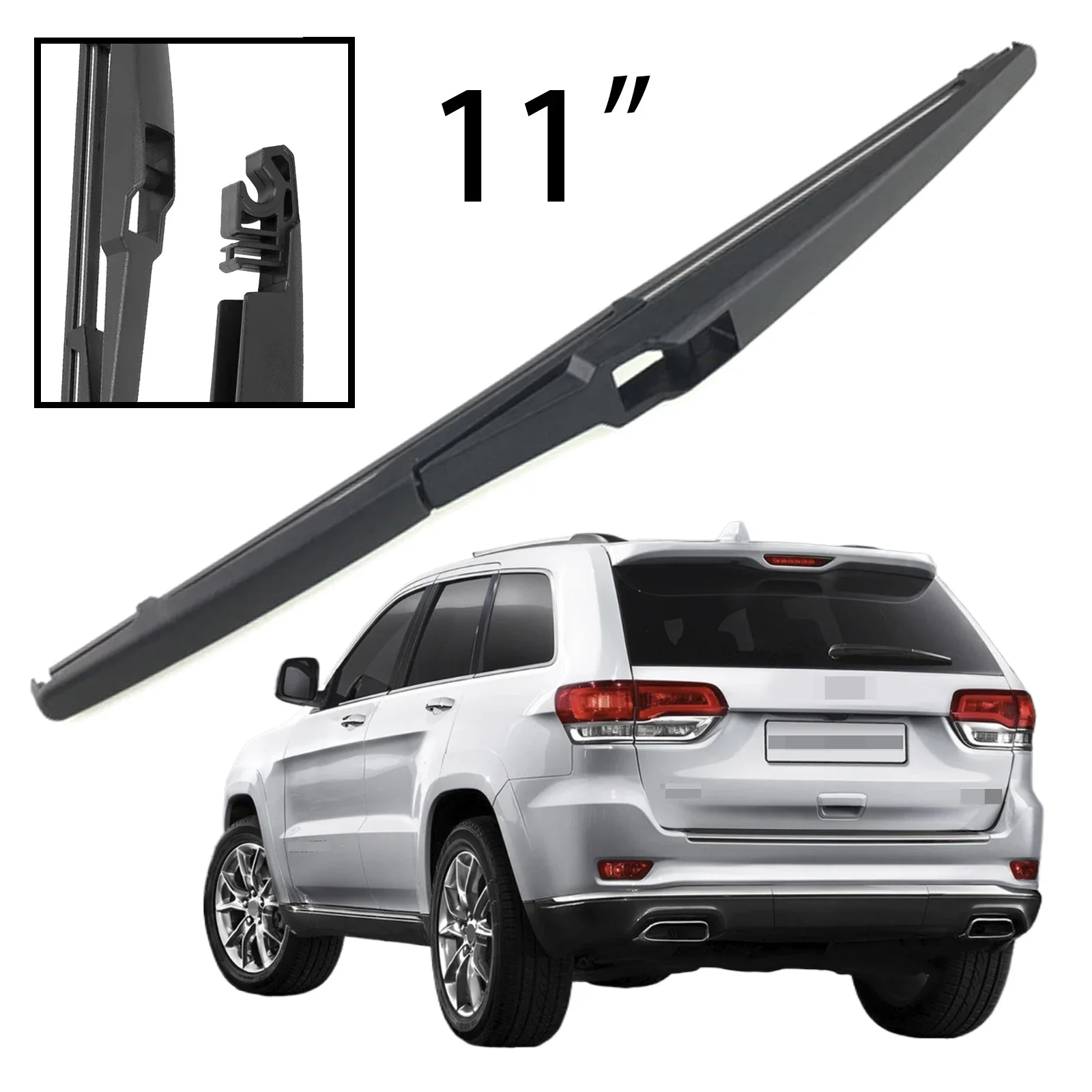 11" Rear Windshield Windscreen Washer Wiper Blade For Jeep Grand Cherokee WK2 2013-2020 Car Accessories Accsesories
11" Rear Windshield Windscreen Washer Wiper Blade For Jeep Grand Cherokee WK2 2013-2020 Car Accessories Accsesories