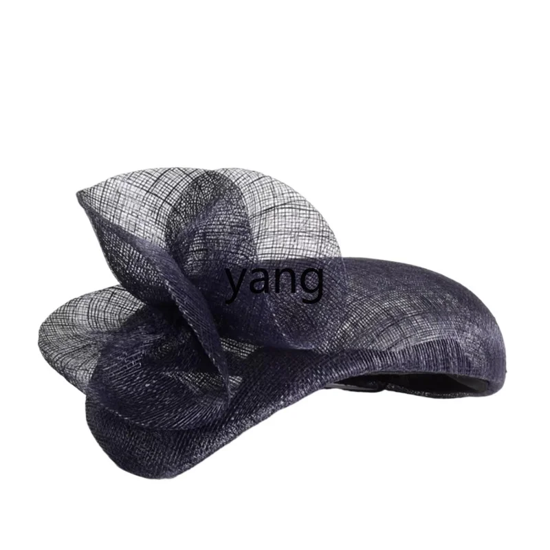 LMM spring and summer new models, floral hemp banquet top hat, elegant retro beret women
LMM spring and summer new models, floral hemp banquet top hat, elegant retro beret women