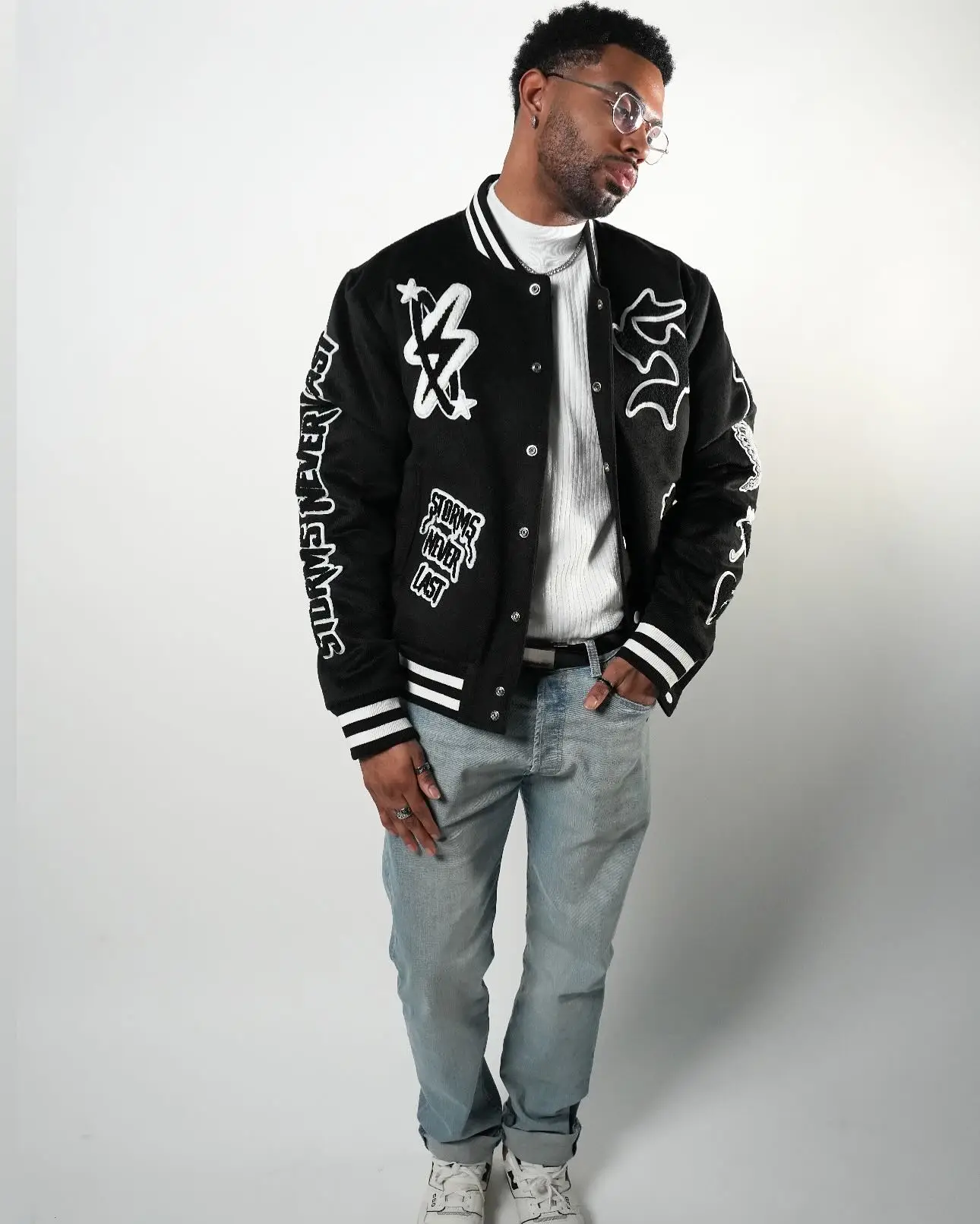 Hip-hop Alphabet Graphics Mao Jinxiu Oversized Baseball Uniform Men's and Women's Y2K New Harajuku Gothic Retro Street Jacket
Hip-hop Alphabet Graphics Mao Jinxiu Oversized Baseball Uniform Men's and Women's Y2K New Harajuku Gothic Retro Street Jacket