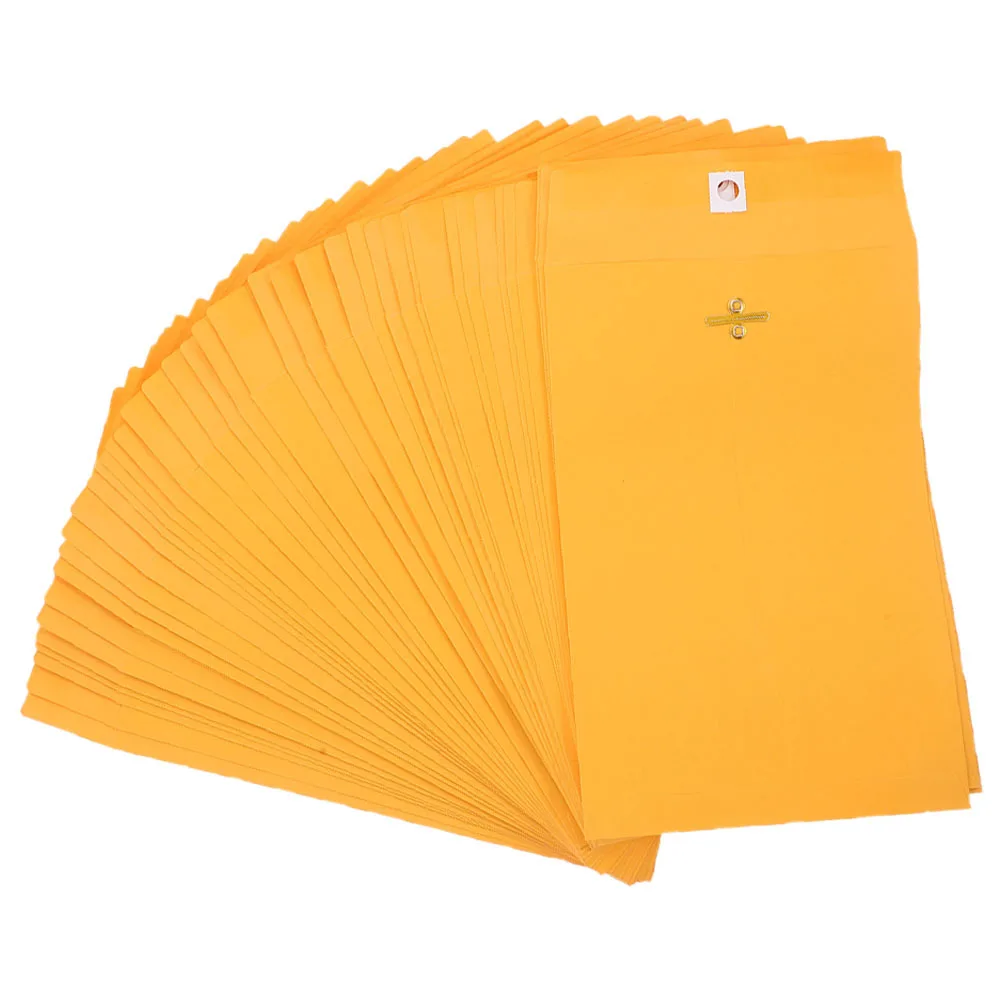 100Pcs Clasp Envelopes Kraft Legal Size Document Storage Mailing Professional Elegant Appearance Kraft Envelope
100Pcs Clasp Envelopes Kraft Legal Size Document Storage Mailing Professional Elegant Appearance Kraft Envelope