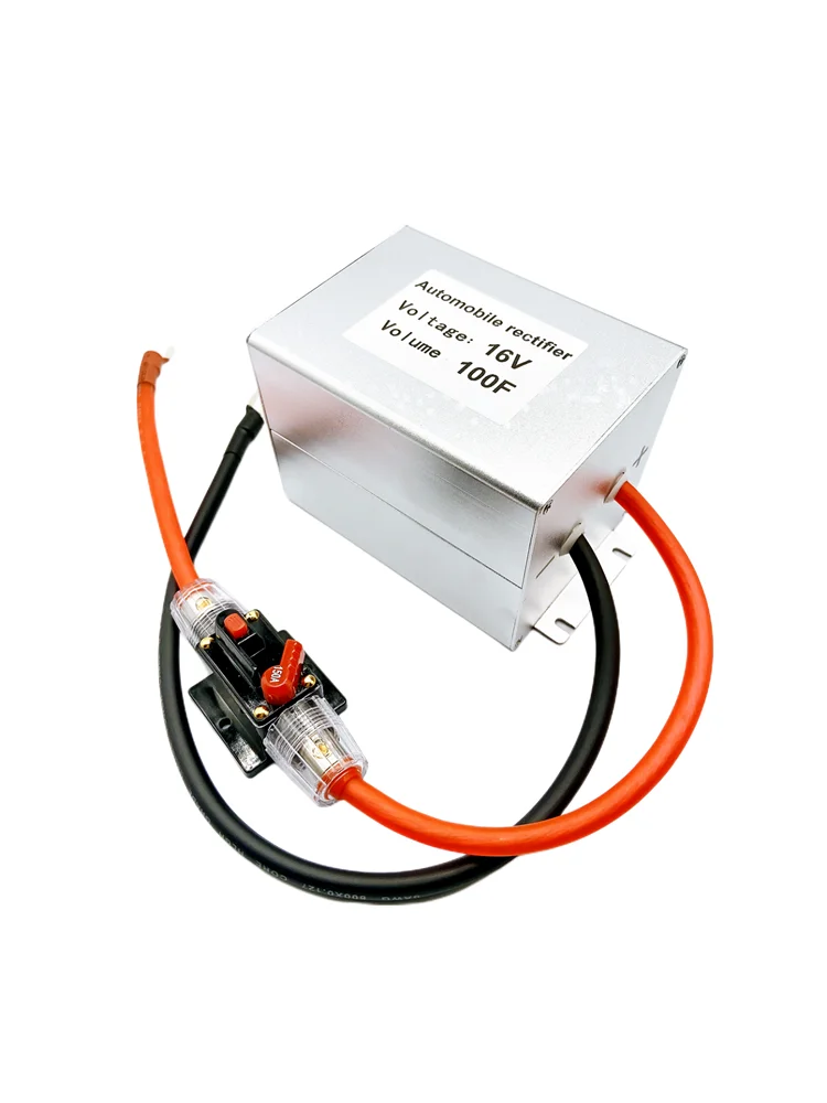 Automotive electronic rectifier Farad capacitor 16V100F voltage stabilizing protection battery high-power brand new
Automotive electronic rectifier Farad capacitor 16V100F voltage stabilizing protection battery high-power brand new