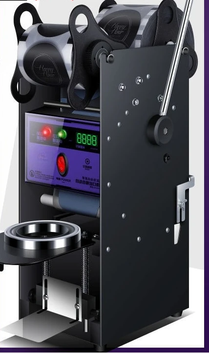 Automatic roll, film sealing machine, commercial, semi-automatic hand pressure sealing cup, machine milk tea
Automatic roll, film sealing machine, commercial, semi-automatic hand pressure sealing cup, machine milk tea