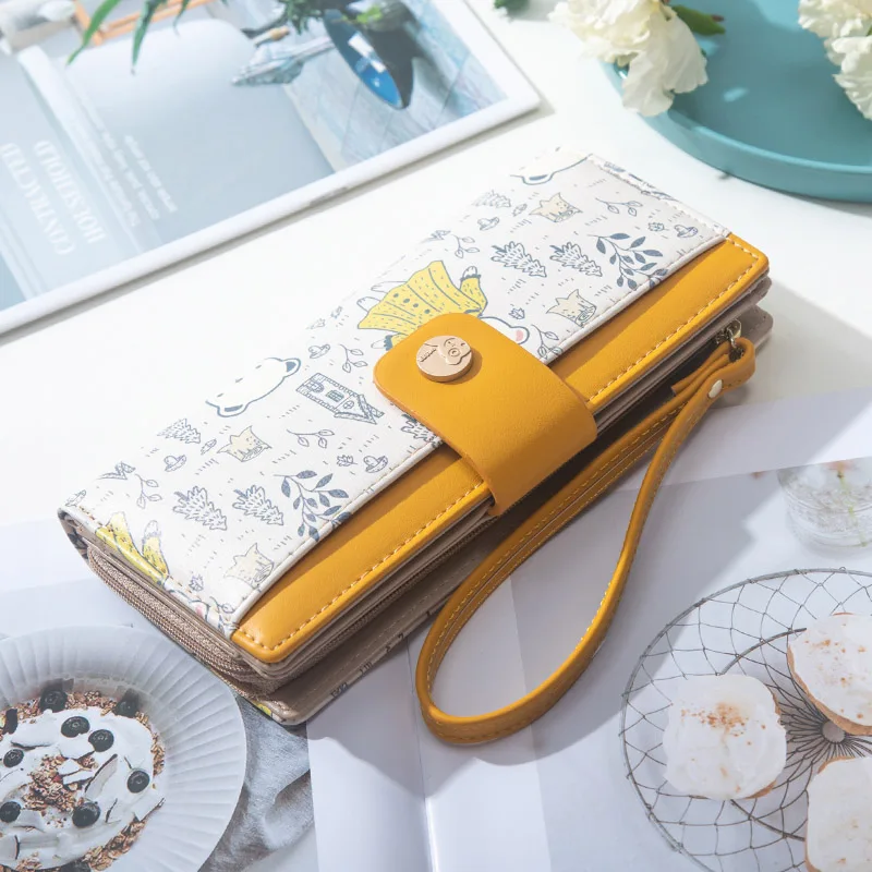 Cute Bear Cartoon PU Leather Lady Long Hand Holding Large-Capacity Card Holder Women`s Wallet Girl Fashion Coin Purse Wristband
Cute Bear Cartoon PU Leather Lady Long Hand Holding Large-Capacity Card Holder Women`s Wallet Girl Fashion Coin Purse Wristband