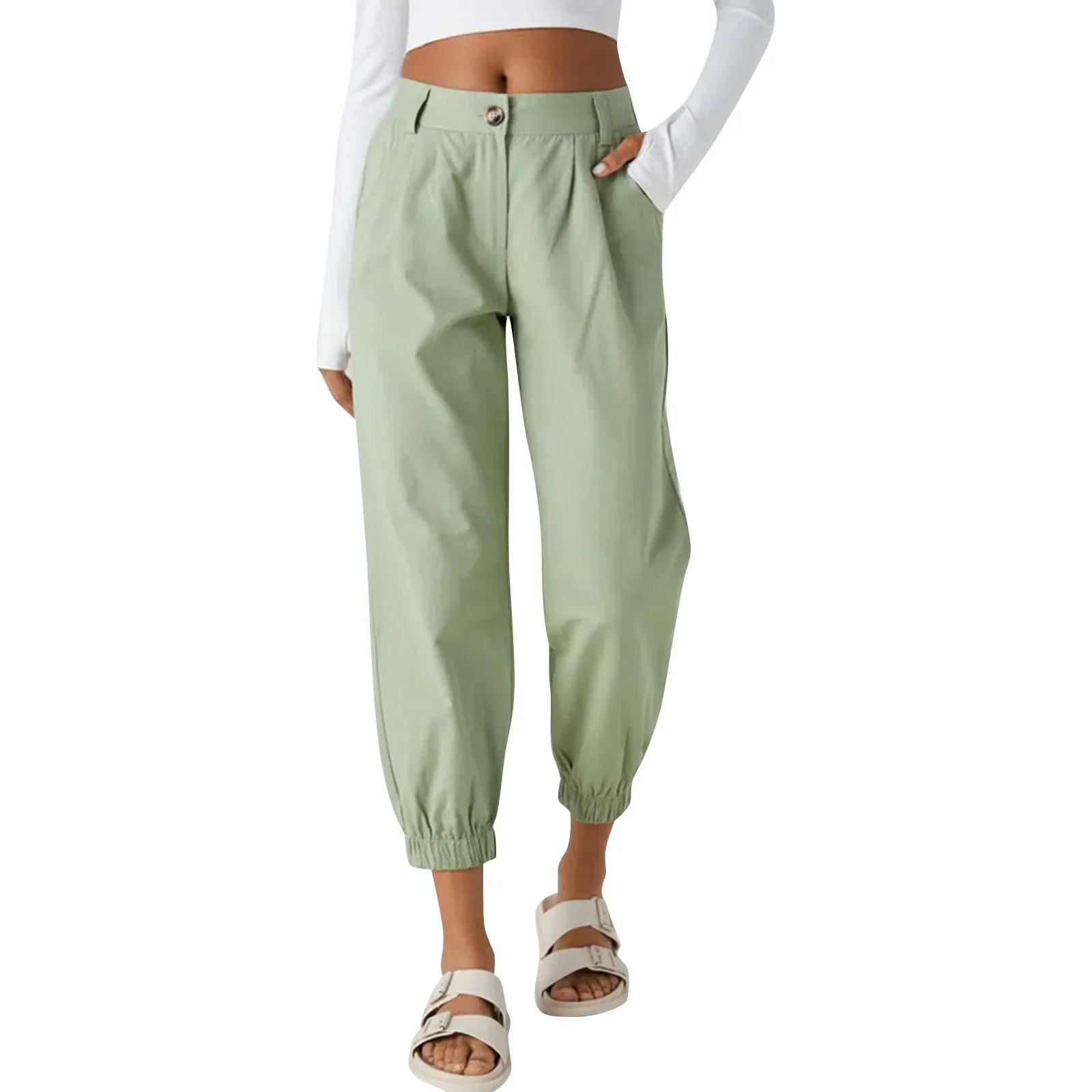 Women'S Pants Cargo Joggers Pants Quick Dry Lightweight Casual Sweatpants Outdoor Athletic Workout Ladies Trousers
Women'S Pants Cargo Joggers Pants Quick Dry Lightweight Casual Sweatpants Outdoor Athletic Workout Ladies Trousers