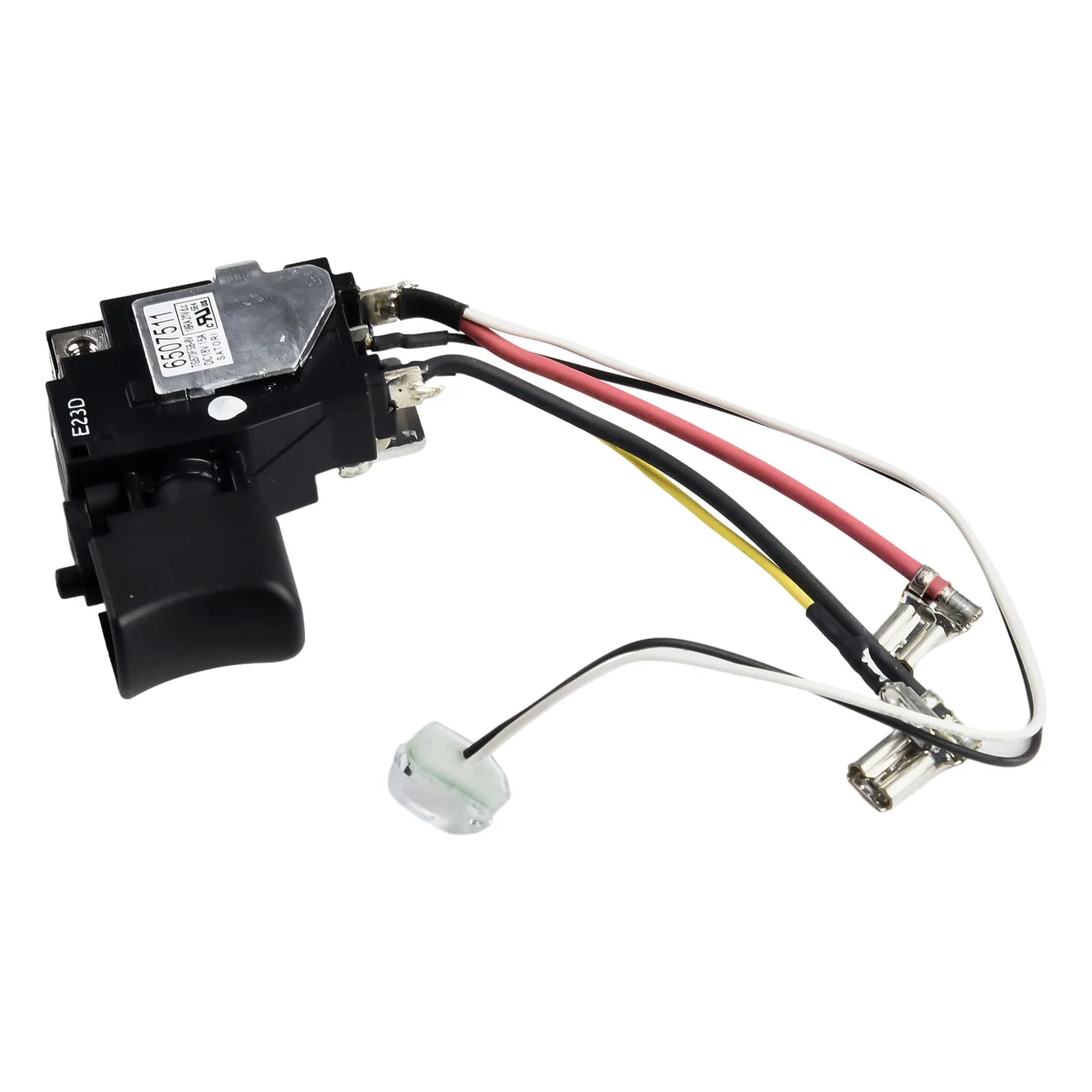 Switch Replacement Compatible with 18V Cordless Power Tools TD152D DTD152 DTD152Z DTD152RME DTD152RFE Model 6507511
Switch Replacement Compatible with 18V Cordless Power Tools TD152D DTD152 DTD152Z DTD152RME DTD152RFE Model 6507511