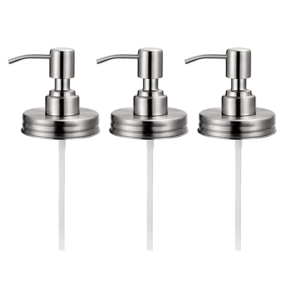 3Pcs Soap Dispenser Pumps Stainless Steel Replacement Pressing Type Bottle Pump Head for Lotion Hand Wash Soap Dispenser Pumps
3Pcs Soap Dispenser Pumps Stainless Steel Replacement Pressing Type Bottle Pump Head for Lotion Hand Wash Soap Dispenser Pumps