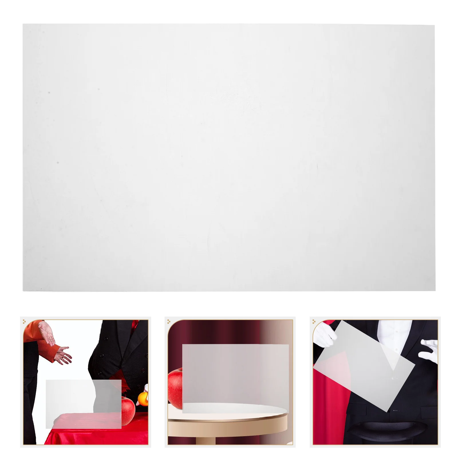 High Transparency Invisible Material Lenticular Lens Sheet Film Tricks Toys Conjurer Supplies Magician Accessories
High Transparency Invisible Material Lenticular Lens Sheet Film Tricks Toys Conjurer Supplies Magician Accessories