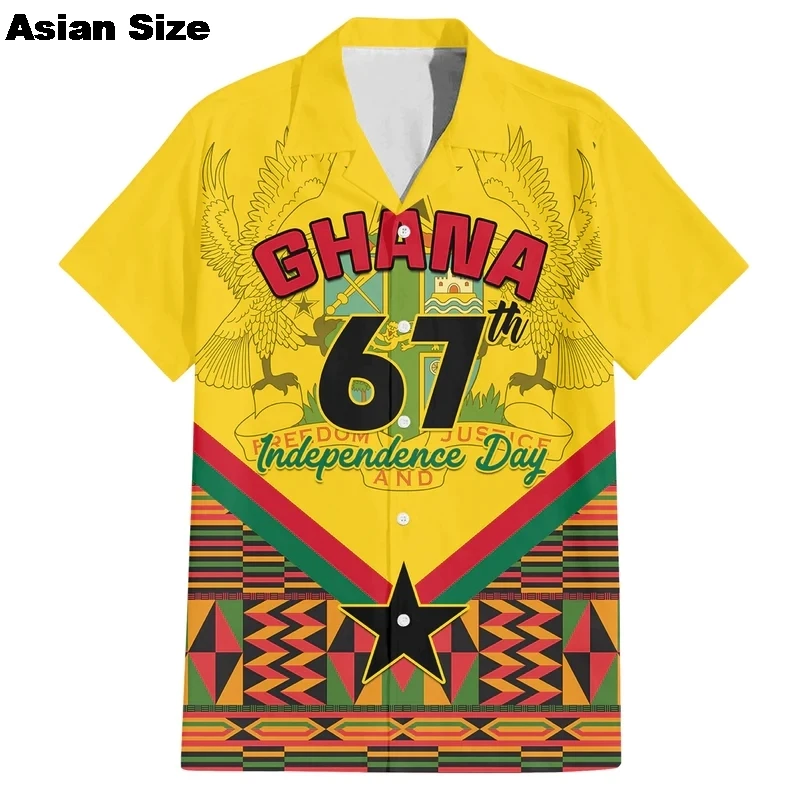 Ghana Flag Map 3D Printed Short Sleeve Shirts For Men Clothes GHA National Emblem Beach Shirts National Emblem Blouses Male Tops
Ghana Flag Map 3D Printed Short Sleeve Shirts For Men Clothes GHA National Emblem Beach Shirts National Emblem Blouses Male Tops