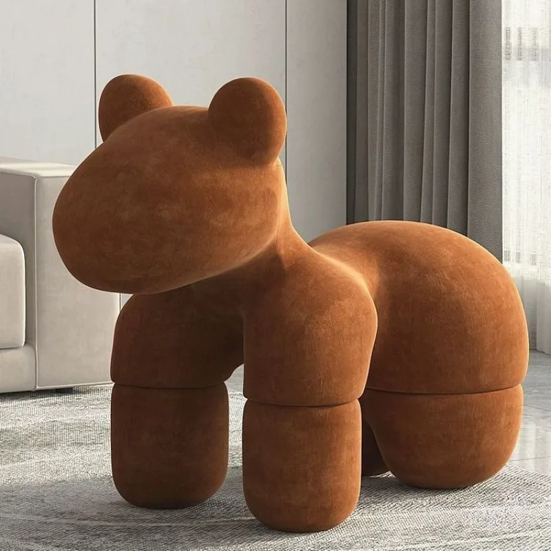 Internet celebrity pony chair, designer creative chair, Nordic style living room floor to ceiling entrance, relocation sofa
Internet celebrity pony chair, designer creative chair, Nordic style living room floor to ceiling entrance, relocation sofa
