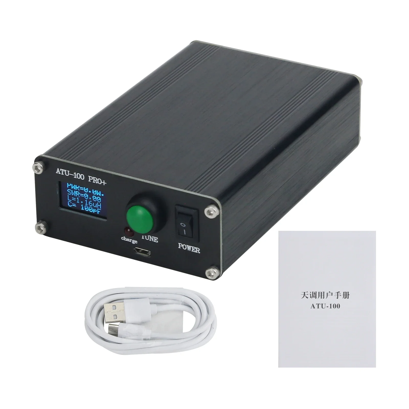 HamGeek ATU-100 Pro+ Модернизированный автоматический антенный тюнер Коротковолновый антенный тюнер 120 Вт с дисплеем 0,96 дюйма
HamGeek ATU-100 Pro+ Модернизированный автоматический антенный тюнер Коротковолновый антенный тюнер 120 Вт с дисплеем 0,96 дюйма