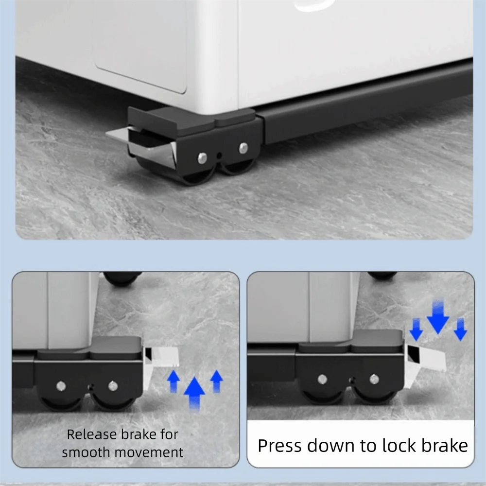 Легко носить с колесами. Подставка для холодильника. Выдвижная нескользящая мобильная роликовая подставка. Прочная сверхмощная подставка для мебели.
Легко носить с колесами. Подставка для холодильника. Выдвижная нескользящая мобильная роликовая подставка. Прочная сверхмощная подставка для мебели.