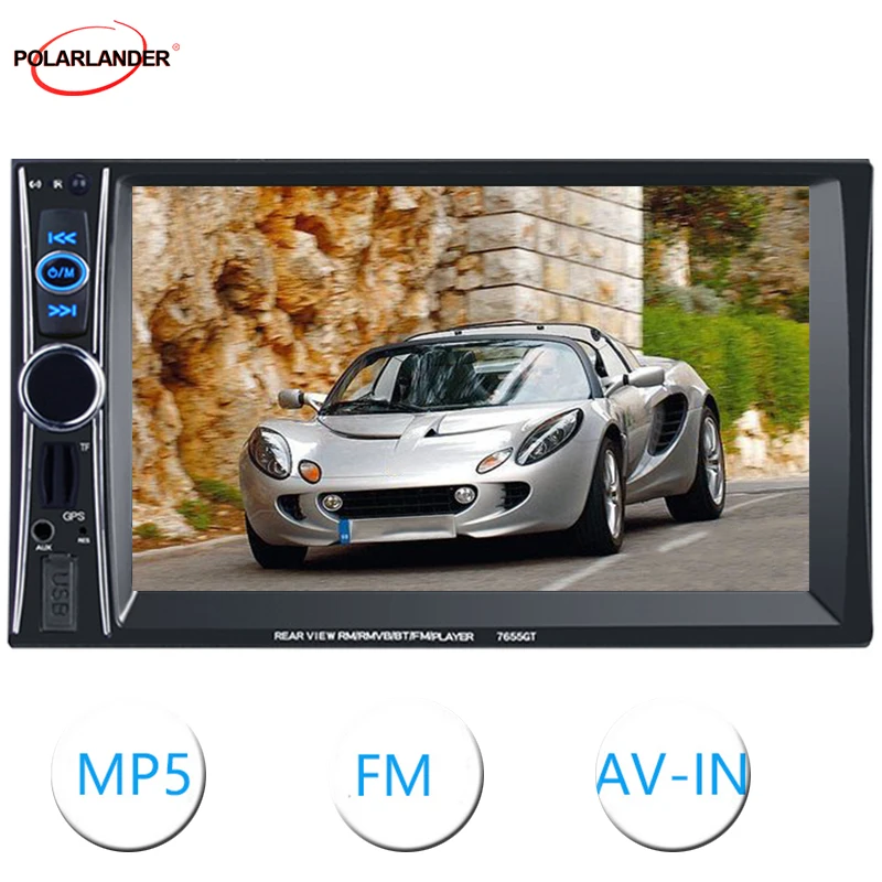 Universal 2 Din 6.6 Inch Car Radio GPS Navigation Bluetooth MP5 Player FM USB AUX 7655GT
Universal 2 Din 6.6 Inch Car Radio GPS Navigation Bluetooth MP5 Player FM USB AUX 7655GT