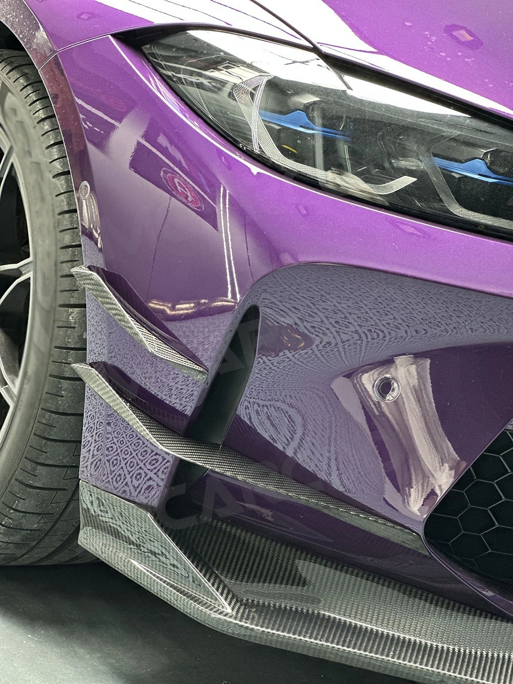 for BMW M3 M4 G80 G82 2021+ Dry Carbon Fiber Side Fender Splitters FRP Front Side Canards Splitters Cover Moulding Trim BodyKits
for BMW M3 M4 G80 G82 2021+ Dry Carbon Fiber Side Fender Splitters FRP Front Side Canards Splitters Cover Moulding Trim BodyKits