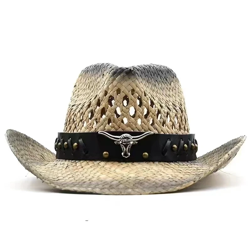 2025 New Hollow straw hat Straw Cowboy Hats WesternBeach Felt Sunhats Party Cap for Man Women3colors summer jazz straw hat
2025 New Hollow straw hat Straw Cowboy Hats WesternBeach Felt Sunhats Party Cap for Man Women3colors summer jazz straw hat