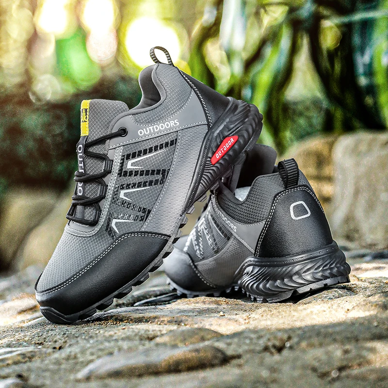 2026 Hiking Shoes Men Water proof Non-slip All-terrain Climbing Trekking Sneakers Mountain Walking Hunting Tactical Shoes
2026 Hiking Shoes Men Water proof Non-slip All-terrain Climbing Trekking Sneakers Mountain Walking Hunting Tactical Shoes