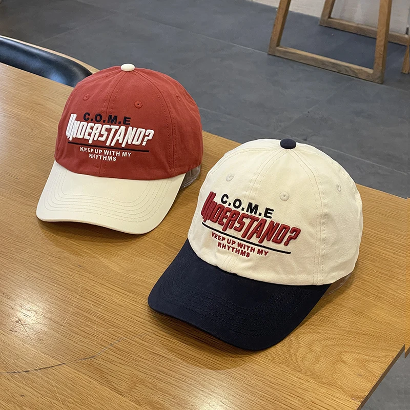 Hat Female Half Soft Top Baseball Cap Spring and Summer Korean Style Letter Embroidery Color Matching Peaked Cap Male
Hat Female Half Soft Top Baseball Cap Spring and Summer Korean Style Letter Embroidery Color Matching Peaked Cap Male