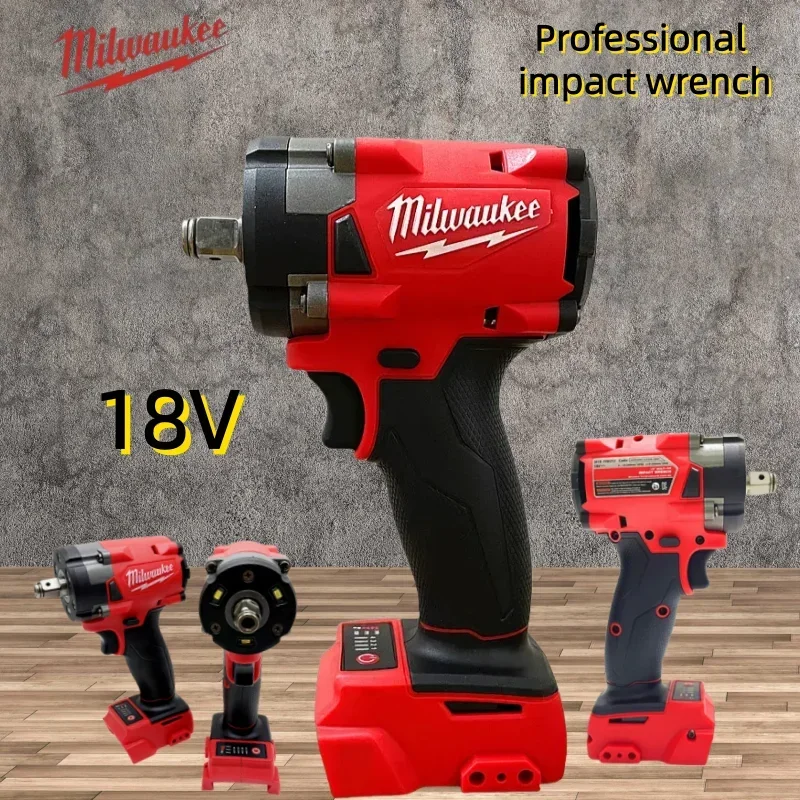 new Milwaukee18V M18 FIW212 1/2 inch impact wrench: professional maintenance tool for automobiles and household appliances. 
new Milwaukee18V M18 FIW212 1/2 inch impact wrench: professional maintenance tool for automobiles and household appliances.