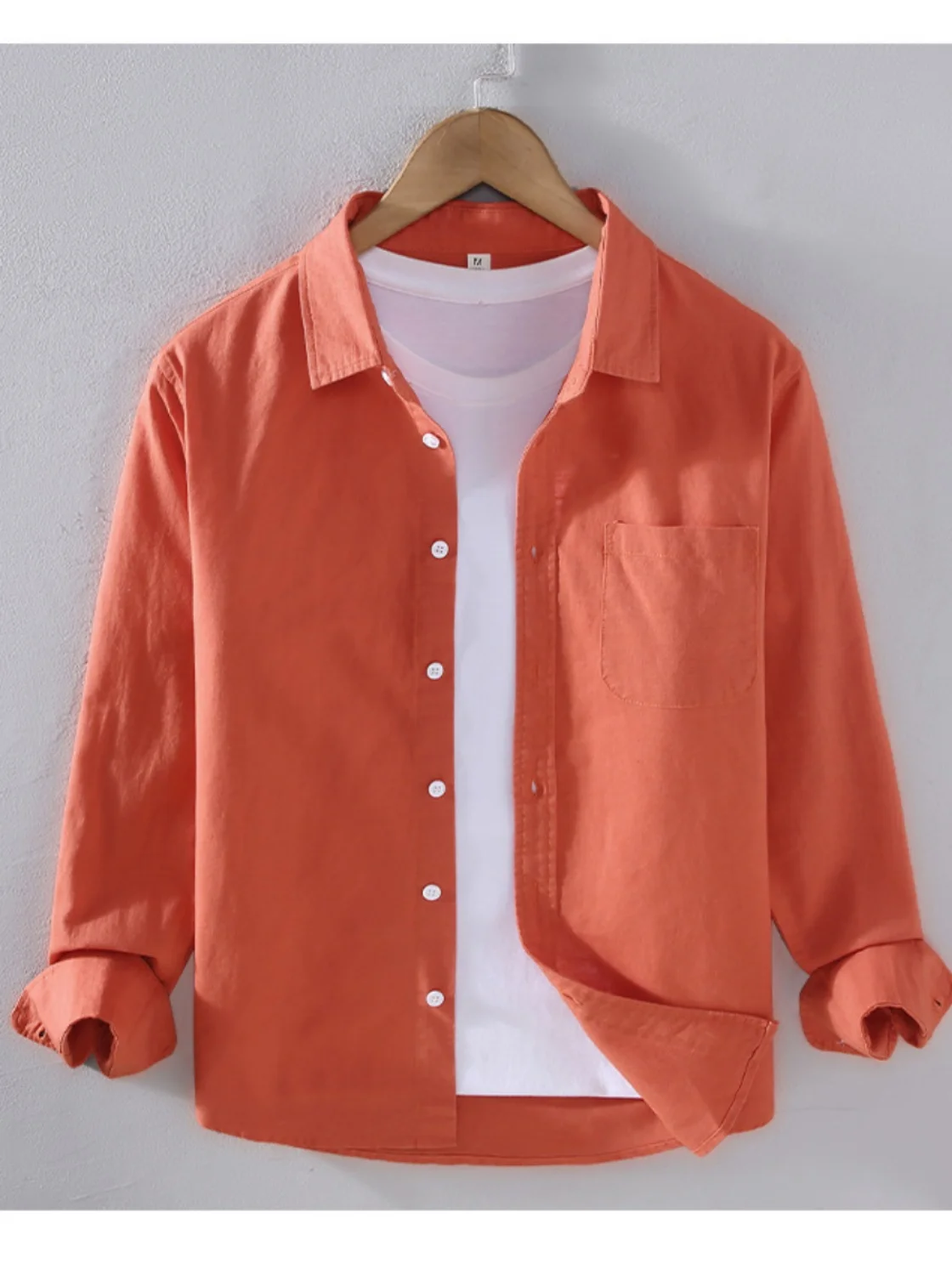 Мужская рубашка свободного кроя, длинный рукав, повседневная, тонкая, деловая, стильная, высококачественная рабочая одежда, однотонная, весна-осень, новинка
Мужская рубашка свободного кроя, длинный рукав, повседневная, тонкая, деловая, стильная, высококачественная рабочая одежда, однотонная, весна-осень, новинка