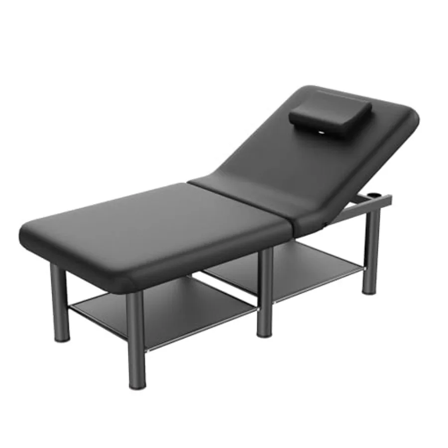 Folding Stationary Massage Table with Backrest and Storage Space for Treatment Table Physical Therapy Table Spa Facial Bed, 6 R
Folding Stationary Massage Table with Backrest and Storage Space for Treatment Table Physical Therapy Table Spa Facial Bed, 6 R