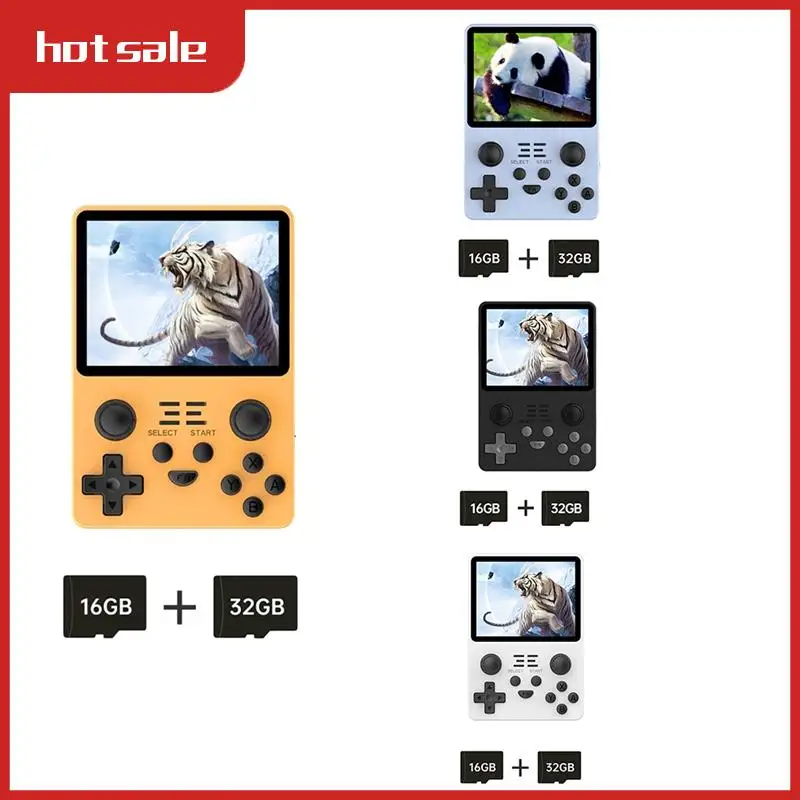 Handheld Video Game Console 16G+32G 3.5 Inch IPS Screen Open Source System Durable (Yellow)
Handheld Video Game Console 16G+32G 3.5 Inch IPS Screen Open Source System Durable (Yellow)