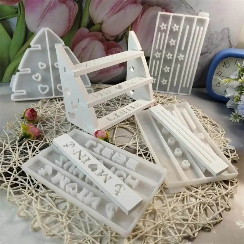 Y08C Multifuntional Epoxy Resin Moulds Storage Organizers Molds Rack Making Silicone Moulds Epoxy Crafting Molds for Stand
Y08C Multifuntional Epoxy Resin Moulds Storage Organizers Molds Rack Making Silicone Moulds Epoxy Crafting Molds for Stand