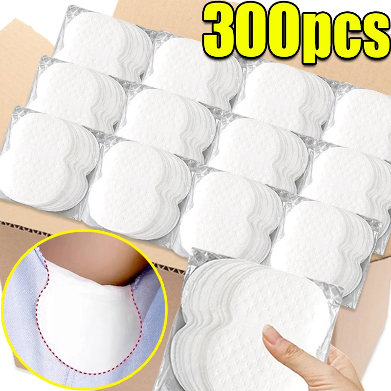 10/300Pcs Disposable Underarm Armpit Sweat Pads Sweat-absorbing Patch Summer Deodorants Non-woven Pads Breathable Ultra-thin
10/300Pcs Disposable Underarm Armpit Sweat Pads Sweat-absorbing Patch Summer Deodorants Non-woven Pads Breathable Ultra-thin
