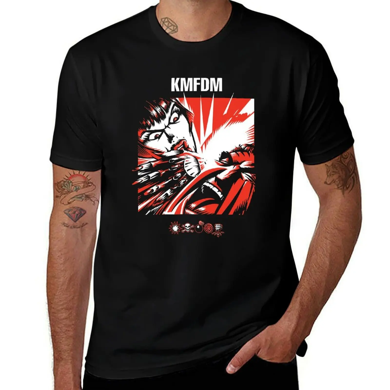 shirts t luxury t Fans men KMFDM casual man man for t For cotton for shirts T-Shirt man shirt
shirts t luxury t Fans men KMFDM casual man man for t For cotton for shirts T-Shirt man shirt