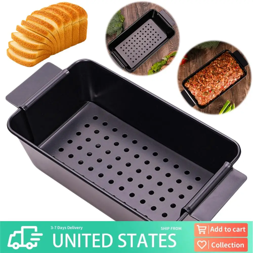 Сковорода для мясных рулетов с антипригарным покрытием и съемным сливным поддоном для запеченных буханок (черная)
Сковорода для мясных рулетов с антипригарным покрытием и съемным сливным поддоном для запеченных буханок (черная)