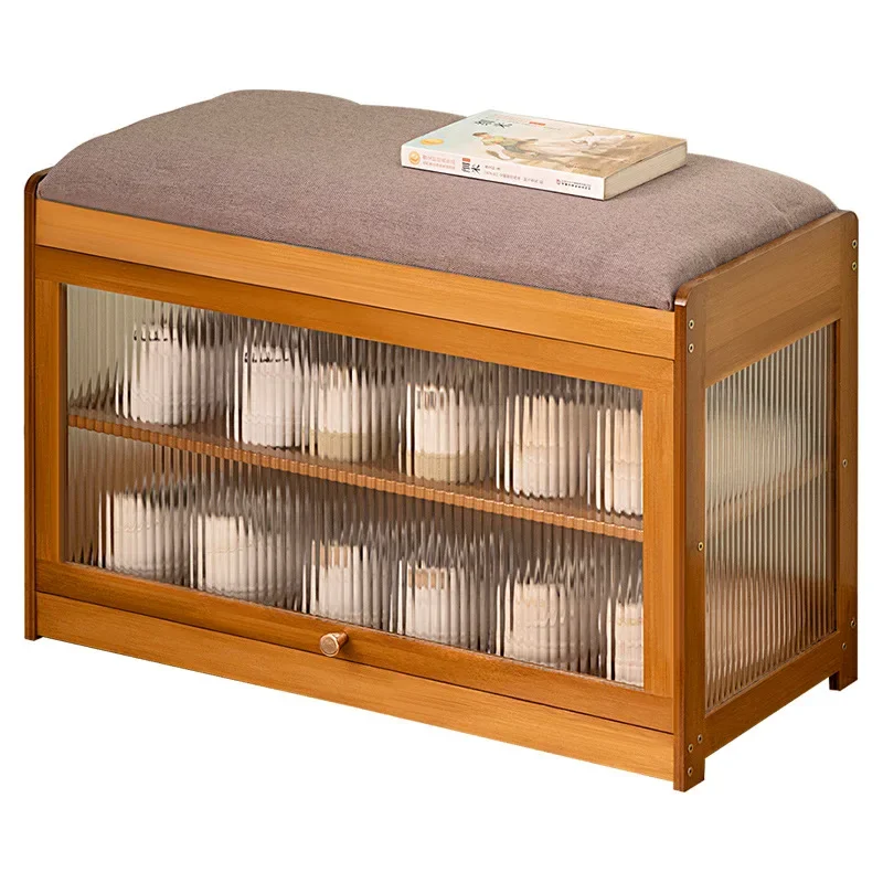 Simple Household Entrance Entrance Shoe Change Stool Sofa Stool Seated Integrated Shoe Cabinet Advanced Sense
Simple Household Entrance Entrance Shoe Change Stool Sofa Stool Seated Integrated Shoe Cabinet Advanced Sense