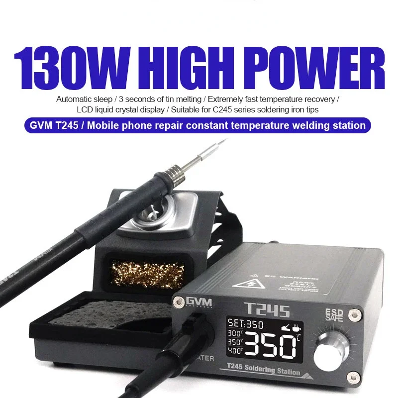 T115 T210 T245 2S heating Lead-Free Soldering Station for JBC C210 C245 C115 Handle Chip Temperature Control PCB Repair Welding
T115 T210 T245 2S heating Lead-Free Soldering Station for JBC C210 C245 C115 Handle Chip Temperature Control PCB Repair Welding