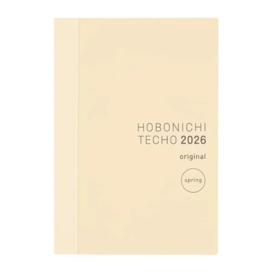 Hobonichi Techo 2026 Original Book A6, Japanese, Daily, April Start, Monday Start, Planner
Hobonichi Techo 2026 Original Book A6, Japanese, Daily, April Start, Monday Start, Planner