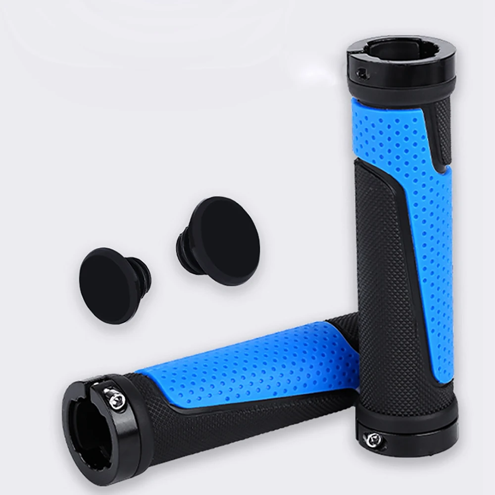 L71AMountain Bike Grips Non-Slip Durable Shock-Proof Rubber Fixed Gear Bicycle Handlebar Grip Cycling Parts Green
L71AMountain Bike Grips Non-Slip Durable Shock-Proof Rubber Fixed Gear Bicycle Handlebar Grip Cycling Parts Green