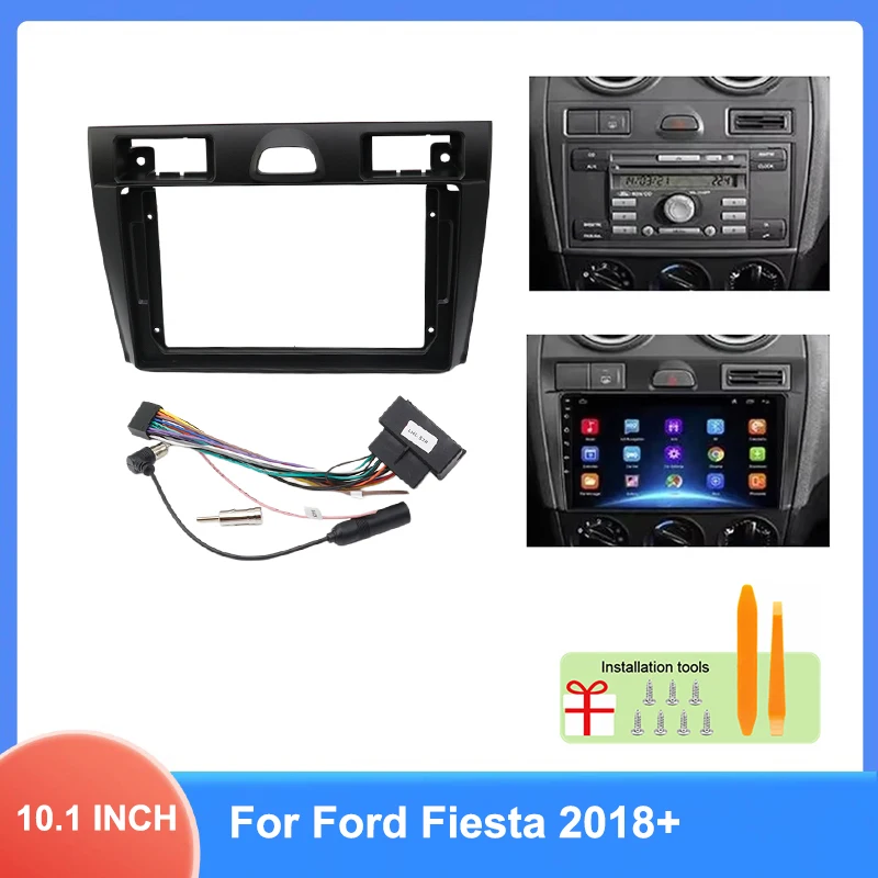 For Ford Fiesta 2006-2011 9 Inch Android Radio Frame with Power Cable Car Multimedia Dashboard Panel
For Ford Fiesta 2006-2011 9 Inch Android Radio Frame with Power Cable Car Multimedia Dashboard Panel