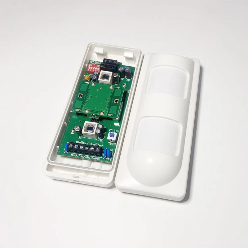 Открытый Крытый 3-Технологический проводной PIR микроволновый датчик движения Водонепроницаемый против домашних животных 25 кг Широкоугольное обнаружение для защиты безопасности
Открытый Крытый 3-Технологический проводной PIR микроволновый датчик движения Водонепроницаемый против домашних животных 25 кг Широкоугольное обнаружение для защиты безопасности