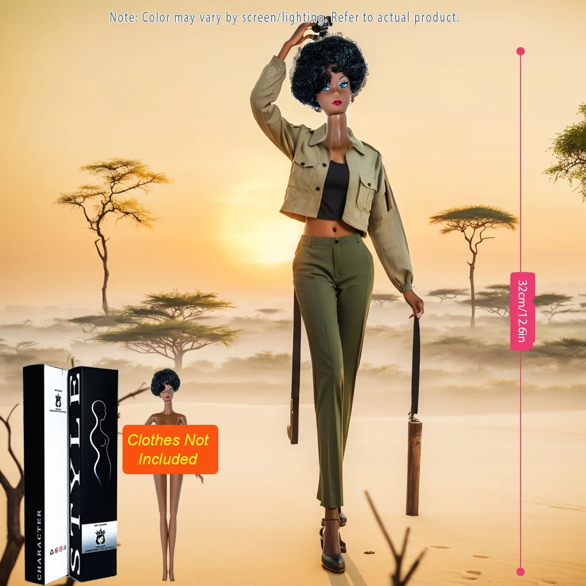 Коллекционная фигурка 12,6 дюйма 1/6, супермодель, 12-суставная шарнирная кукла с реалистичным макияжем, профессиональный BJD/MJD
Коллекционная фигурка 12,6 дюйма 1/6, супермодель, 12-суставная шарнирная кукла с реалистичным макияжем, профессиональный BJD/MJD