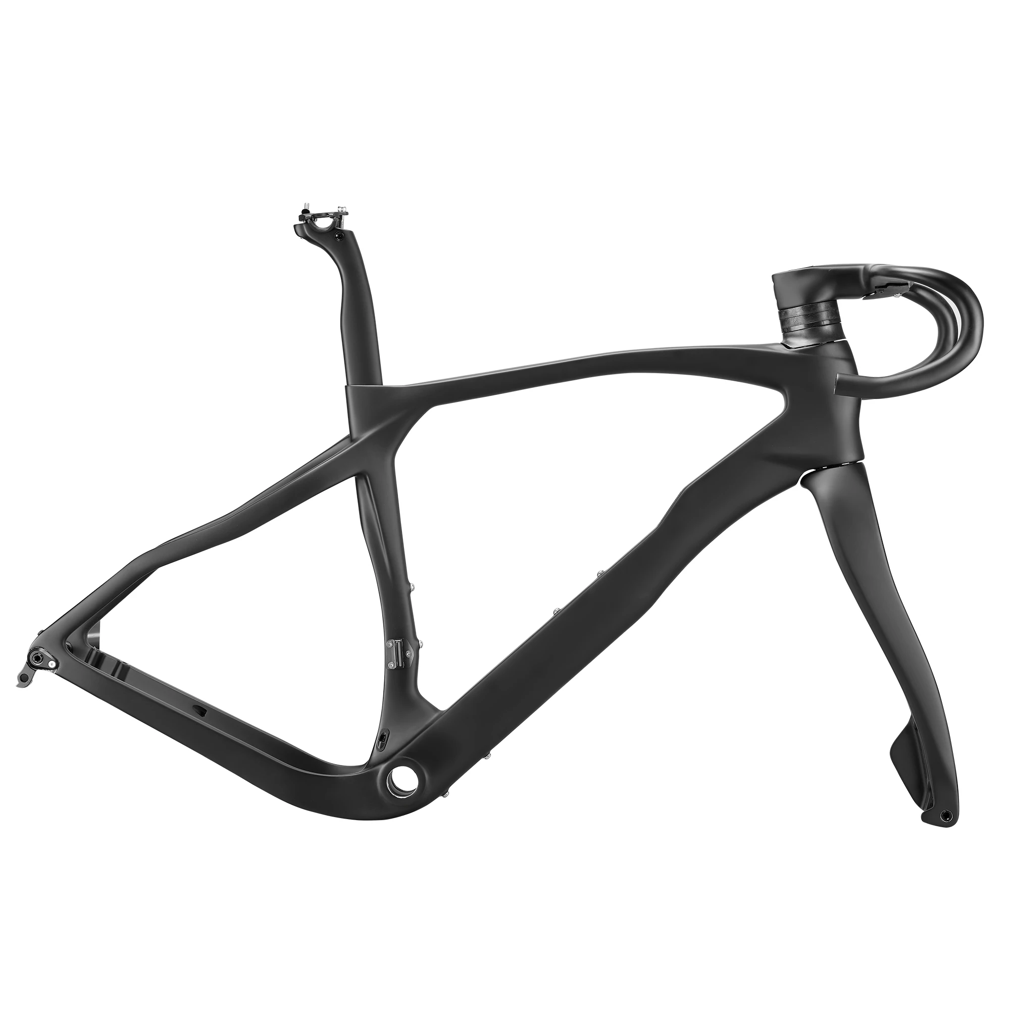 Airwolf 2025 T1000 700*45C Full Carbon Bike Gravel Frame BSA Carbon Cyclecross 47 50 53 55 57.5cm Bicycle Frame With Handlebar
Airwolf 2025 T1000 700*45C Full Carbon Bike Gravel Frame BSA Carbon Cyclecross 47 50 53 55 57.5cm Bicycle Frame With Handlebar